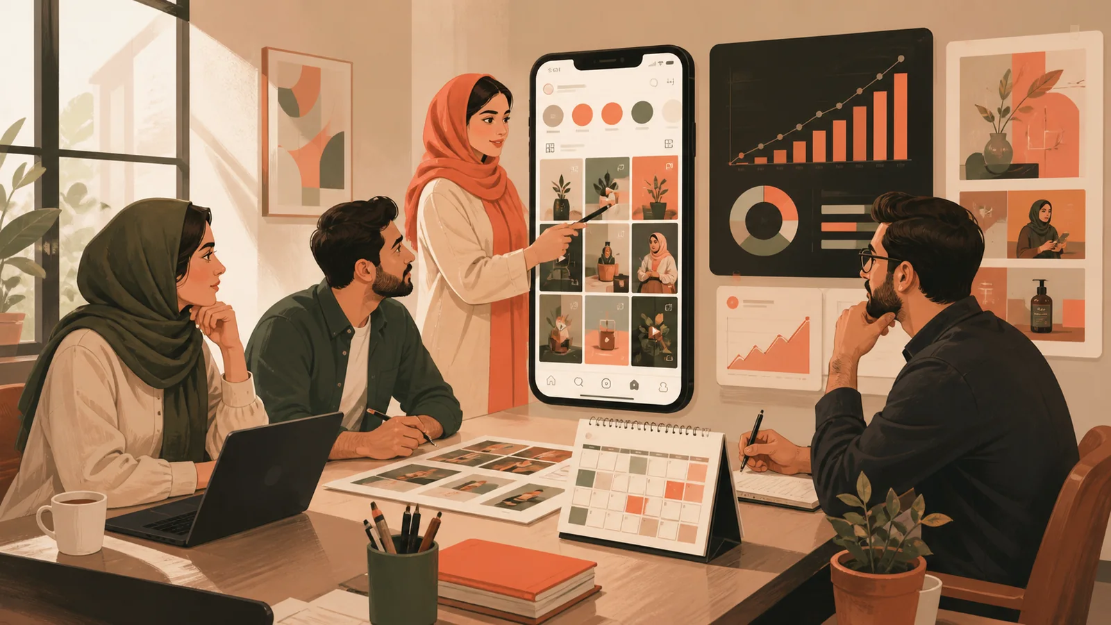 مدیریت اینستاگرام کسب‌وکار و استراتژی محتوا